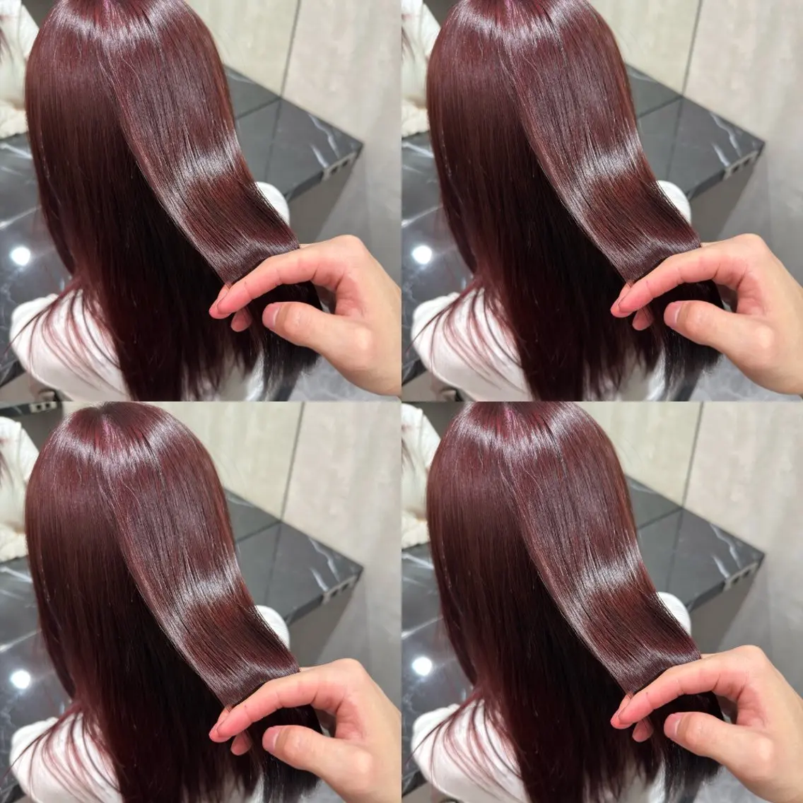 ロング カラー ヘアカラー トリートメント 髪質改善🌟縮毛矯正 🌟メンズ/坂本柊星のヘアスタイル
