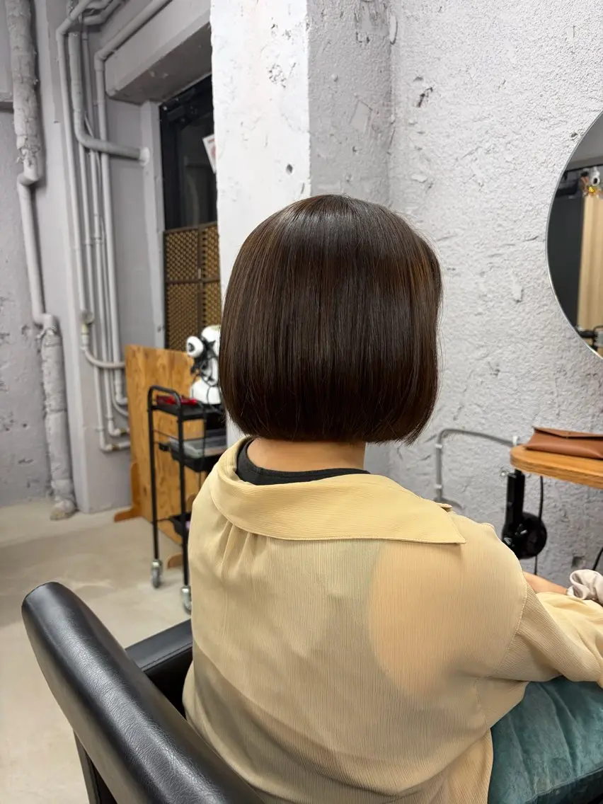 カット＋カラー＋3stepsトリートメント🫧の写真