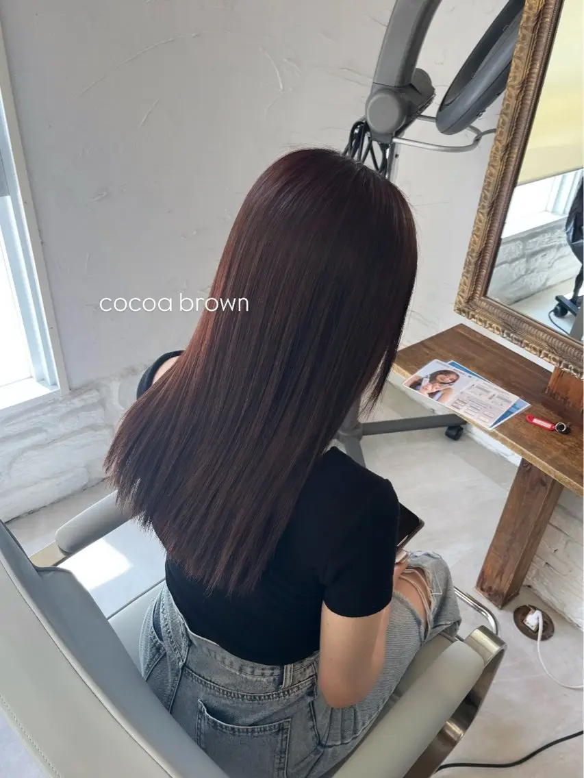 ロング カラー ヘアカラー Frames Yumeのヘアスタイル