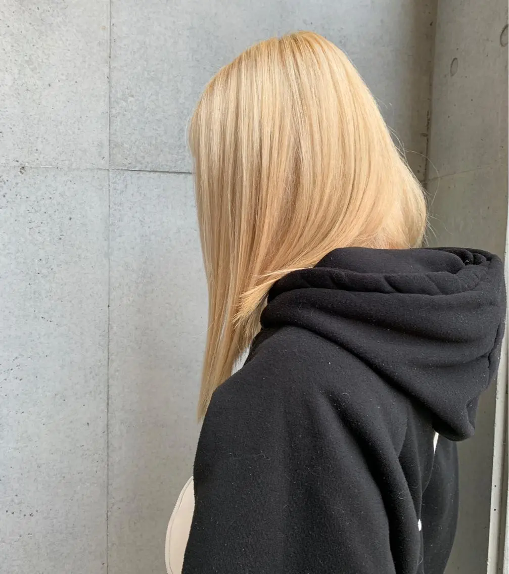 【先着5名限定】ブロンドブリーチ50％OFFの写真