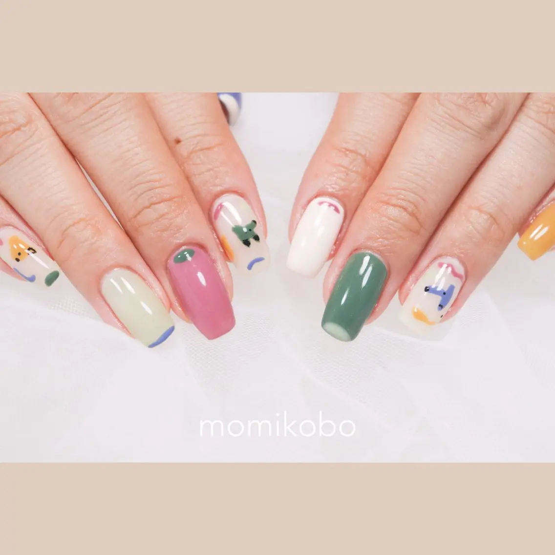 ネイル momikobo モミコウボウのネイルデザイン