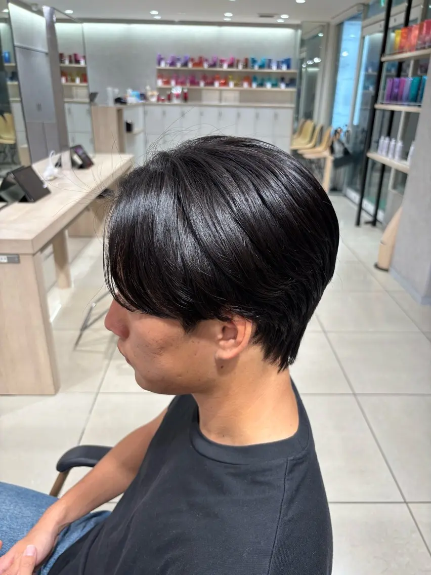 ショート パーマ メンズ カット 縮毛矯正 トリートメント 💠メンズ縮毛矯正 /パーマ💠林慶太のヘアスタイル