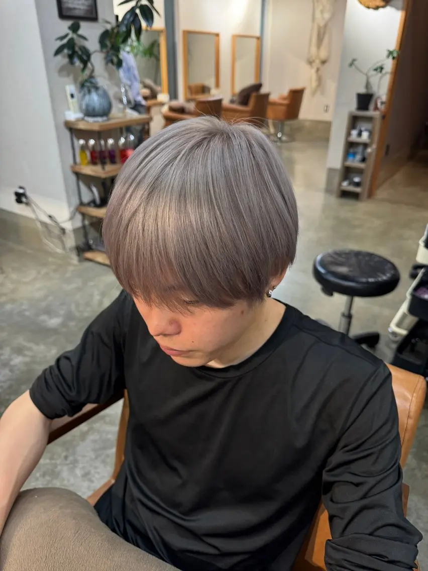 メンズ ヘアカラー ✂︎YUUSEI ✂︎のヘアスタイル