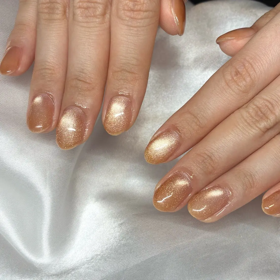 ネイル ジェルネイル マグネットネイル ハンドネイル Nail ヌシん家 AKANEのネイルデザイン