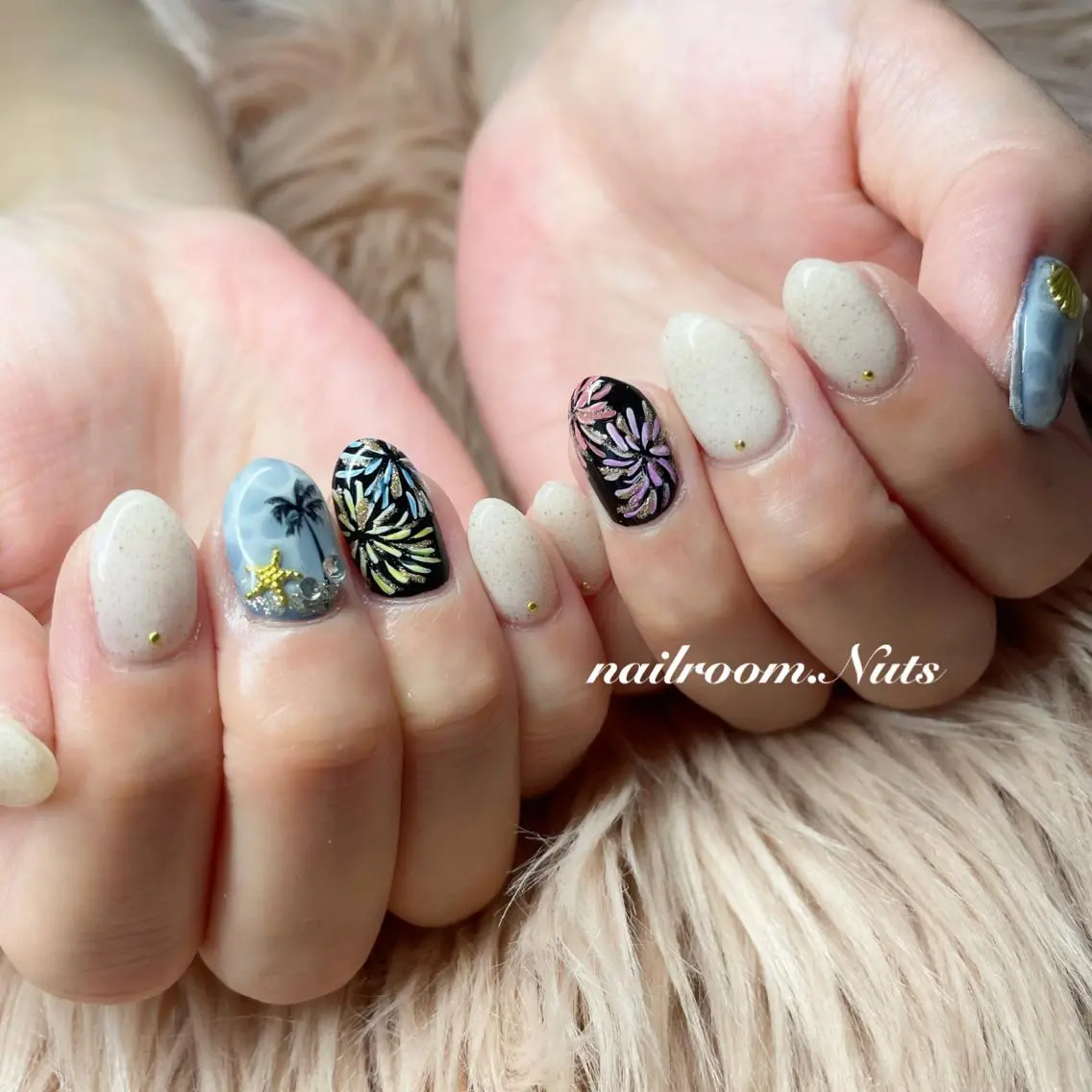 ネイル ハンドネイル nailsalon Nutsのネイルデザイン