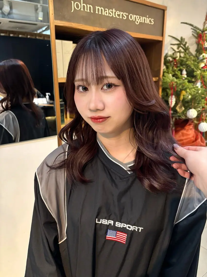 セミロング カット ヘアカラー トリートメント 🦕K-two/ シノハラナルミ🦕のヘアスタイル