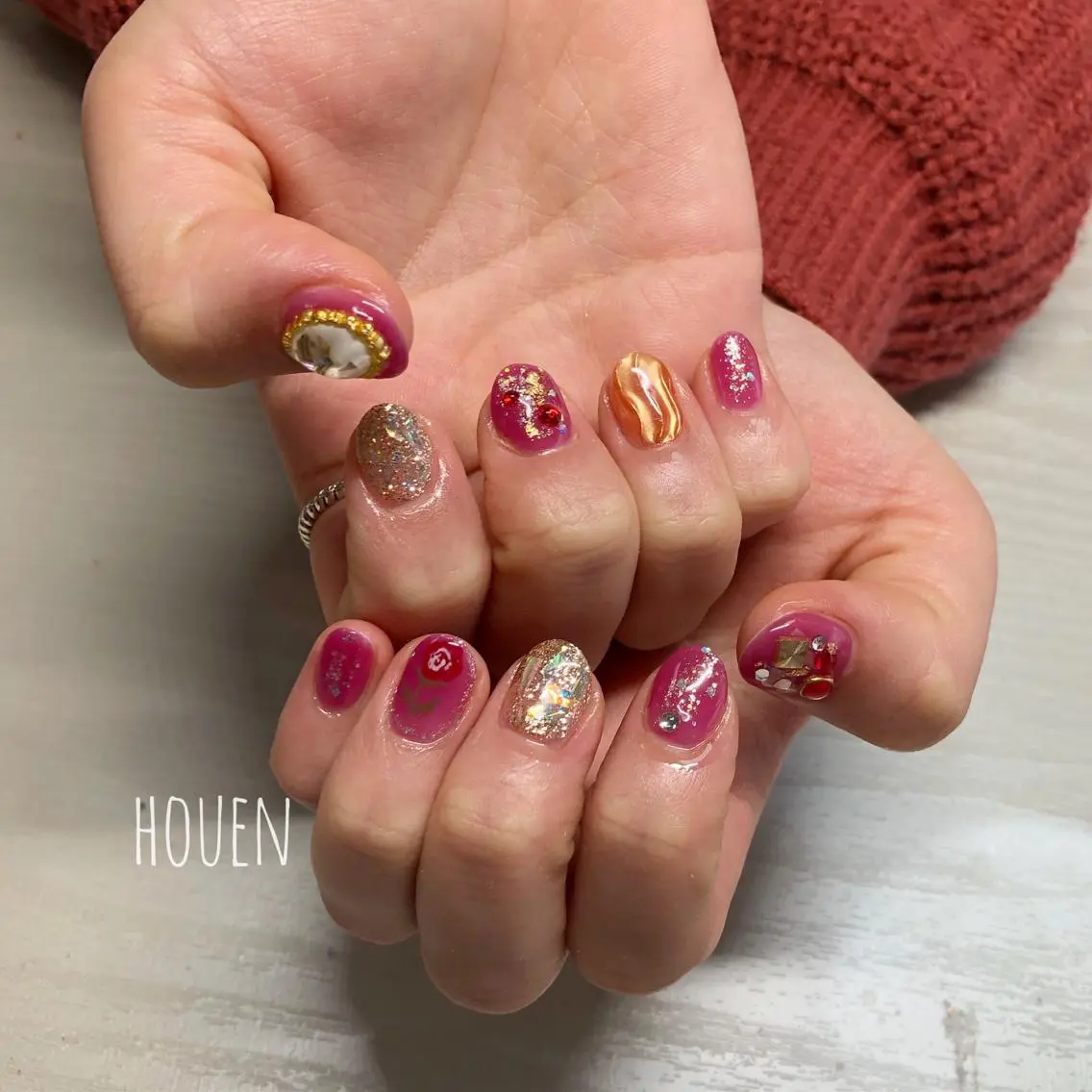 ネイル 持ち込み I pinknail 韓国風·持ち込み専門のネイルデザイン
