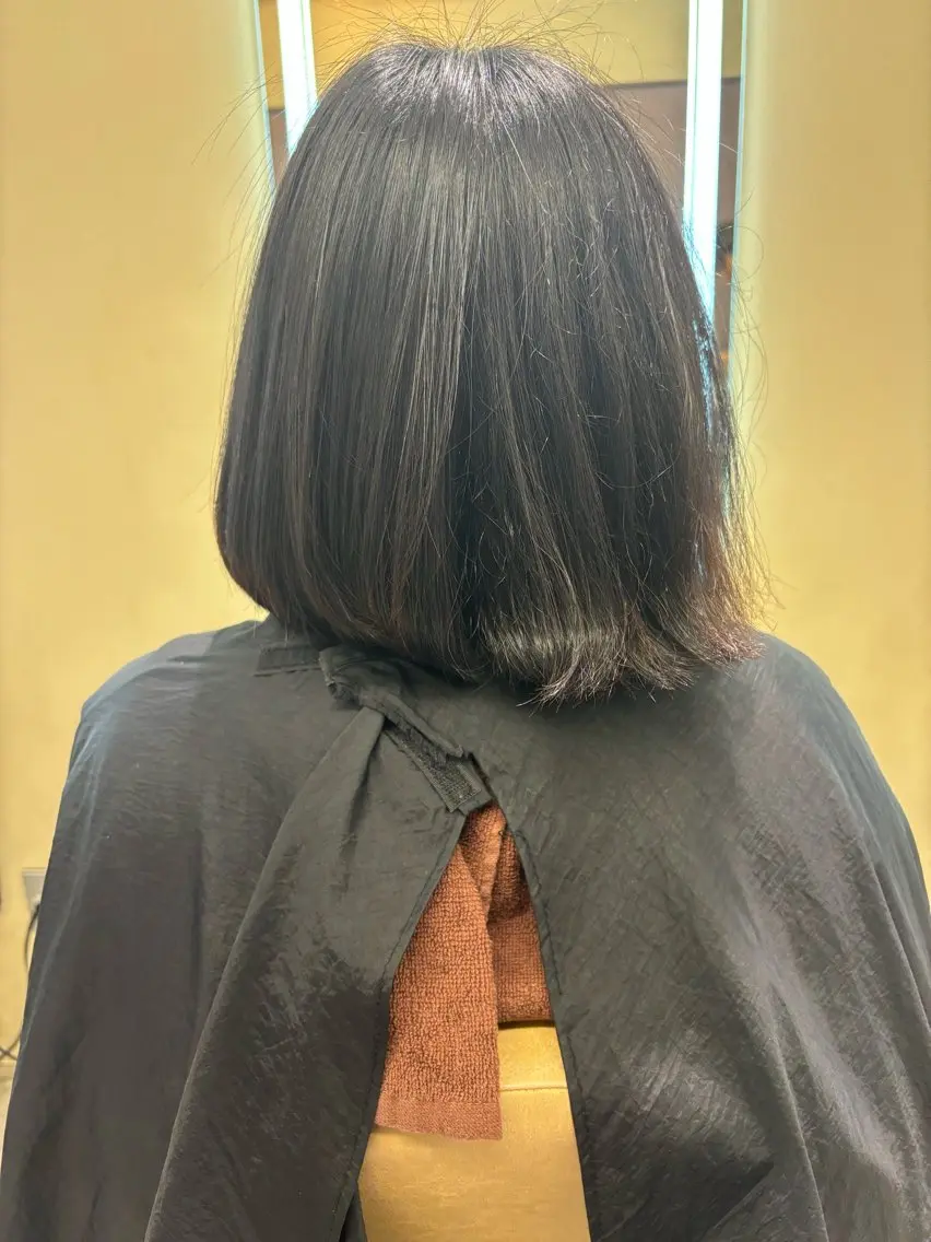 カット 縮毛矯正 トリートメント 💟Opus/ Mizuki🐕💟のヘアスタイル
