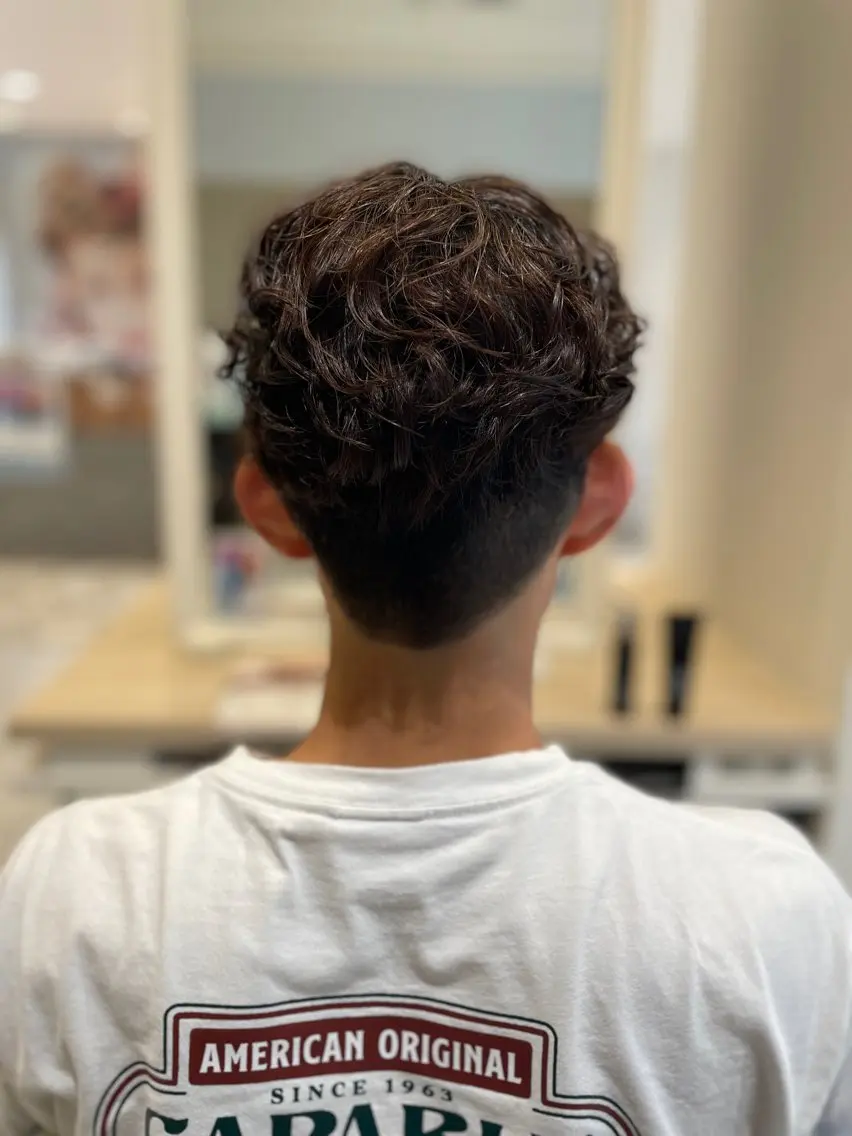 ショート パーマ メンズ カット パーマ メンズパーマ/カット / 古川　諒のヘアスタイル