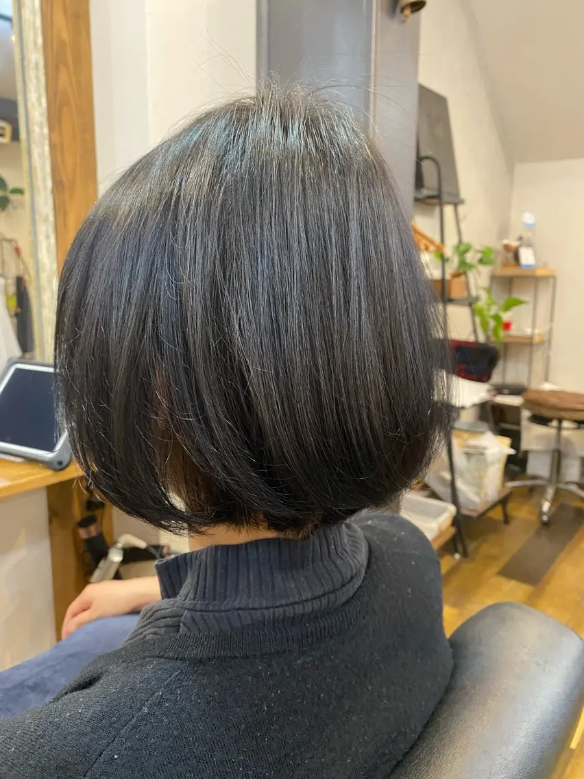 ショート ショートボブ ボブ ショートヘア ひばりヶ丘美容室 カット石井里佳のヘアスタイル