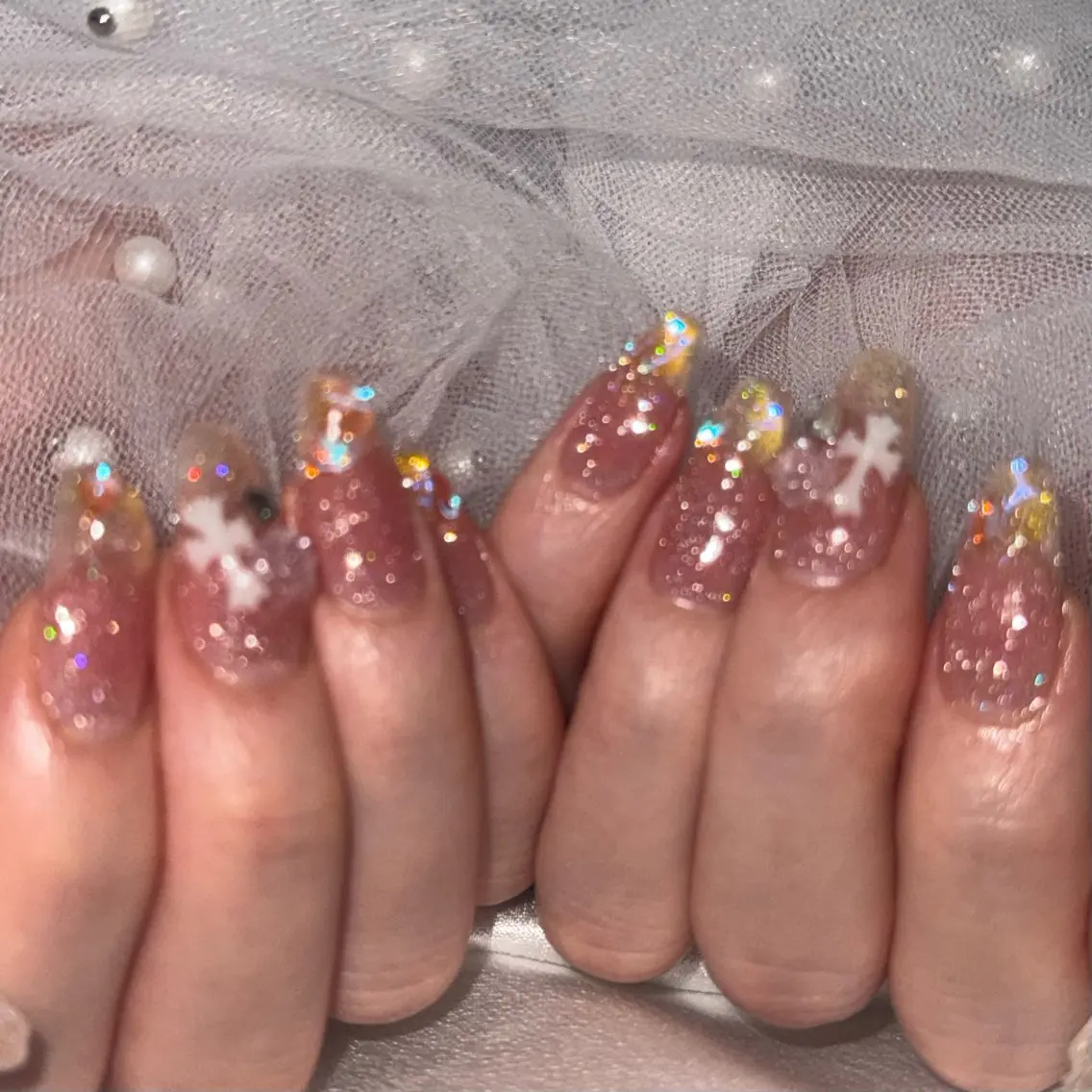 ネイル 持ち込み ハンドネイル ハンドケア Chizuru ☾ ໋のネイルデザイン
