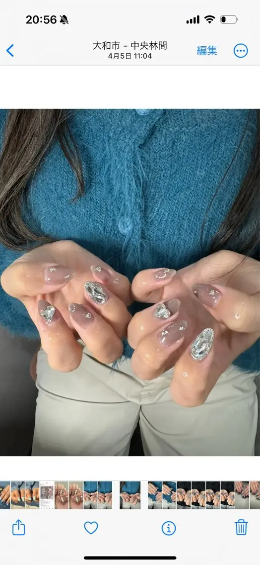 ネイル LAVISH 大和店 emi・:*+のネイルデザイン