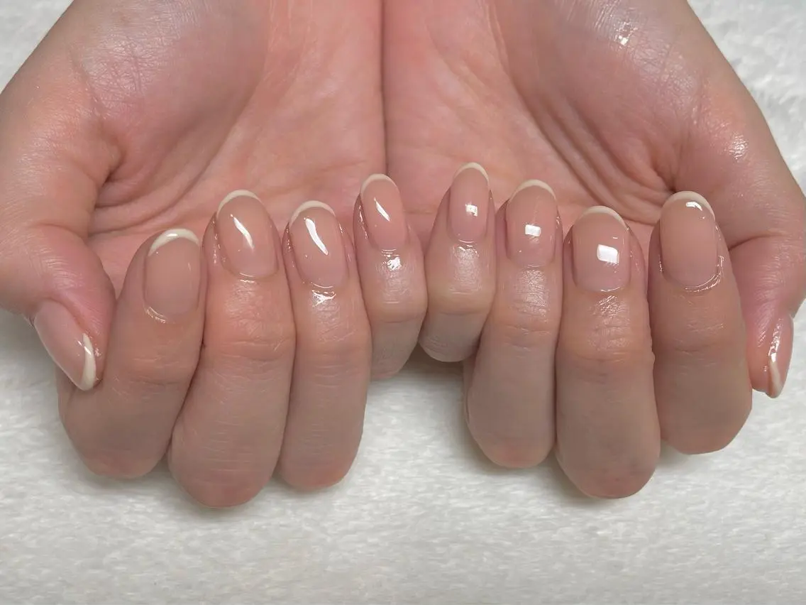 ネイル フレンチネイル riri-nail Rie Endoのネイルデザイン