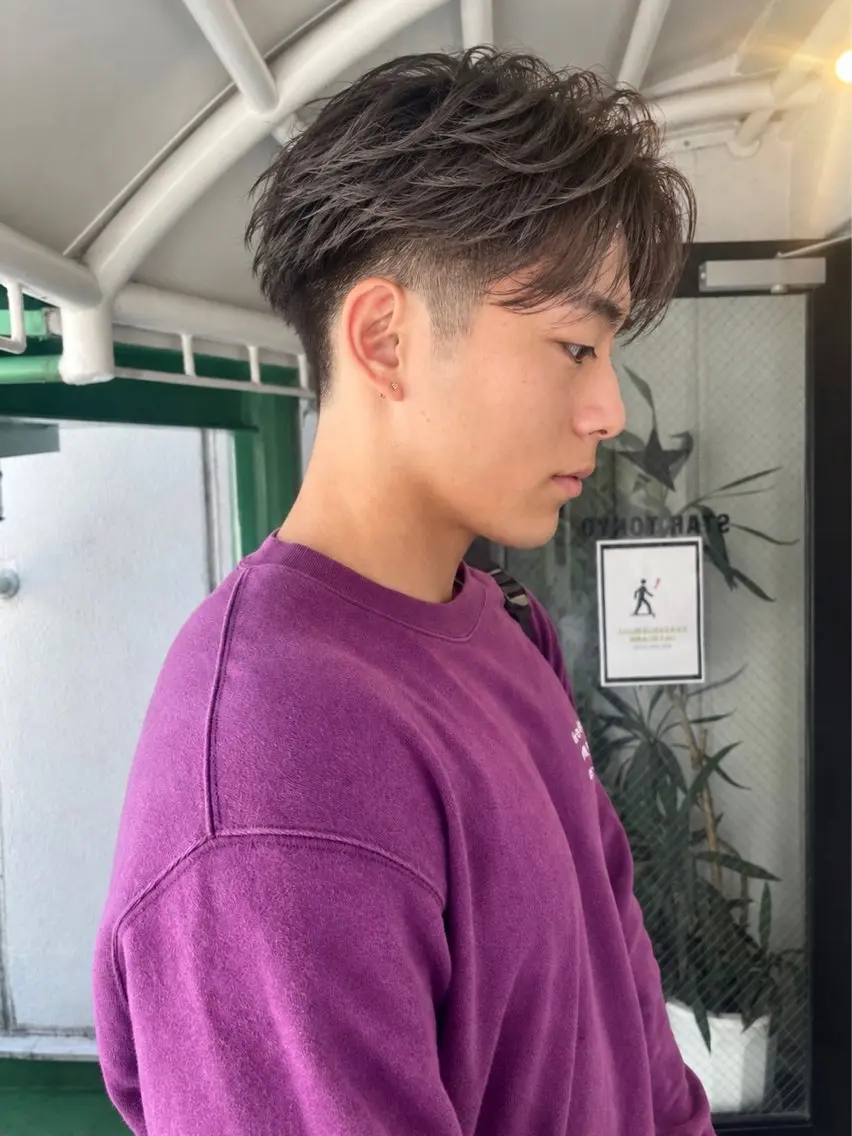カラー メンズ カット ヘアカラー 💎メンズ特化💎 渋谷/近澤瑠以✂︎のヘアスタイル