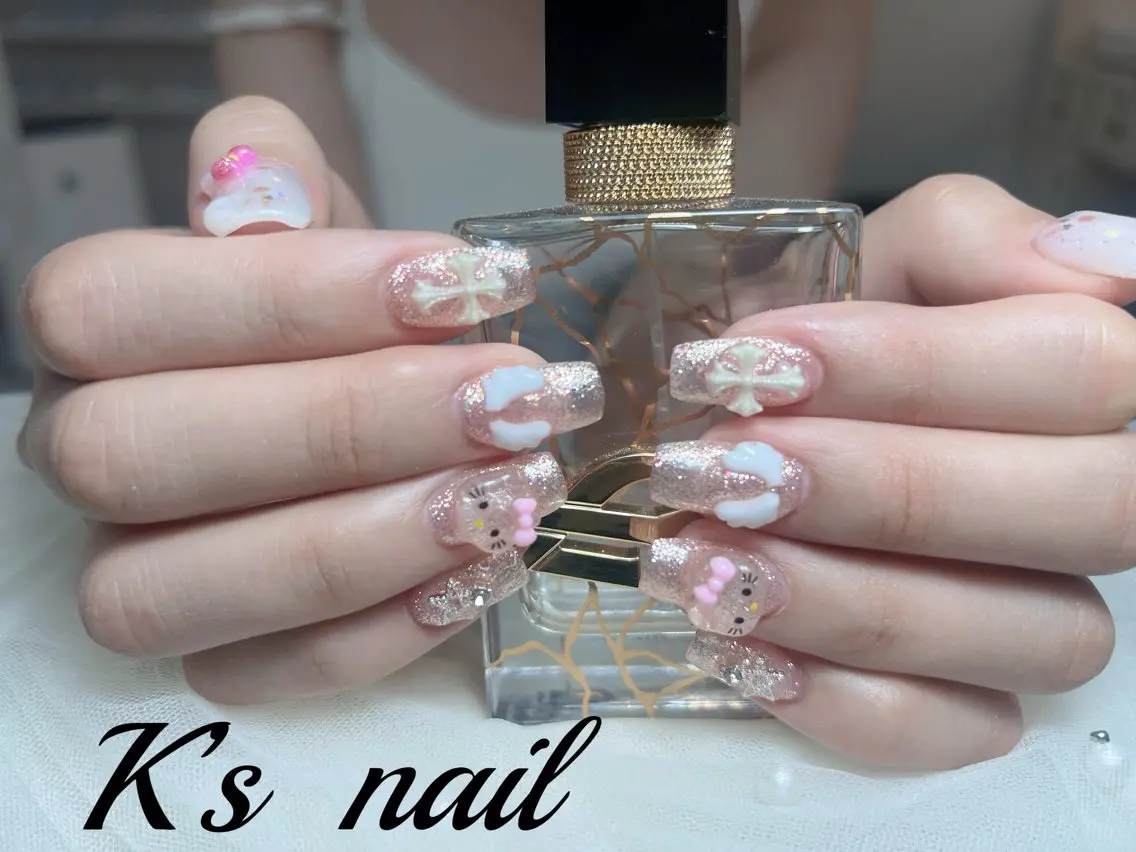 ネイル ラメ(グリッター) ハンドネイル Ks nail salonのネイルデザイン