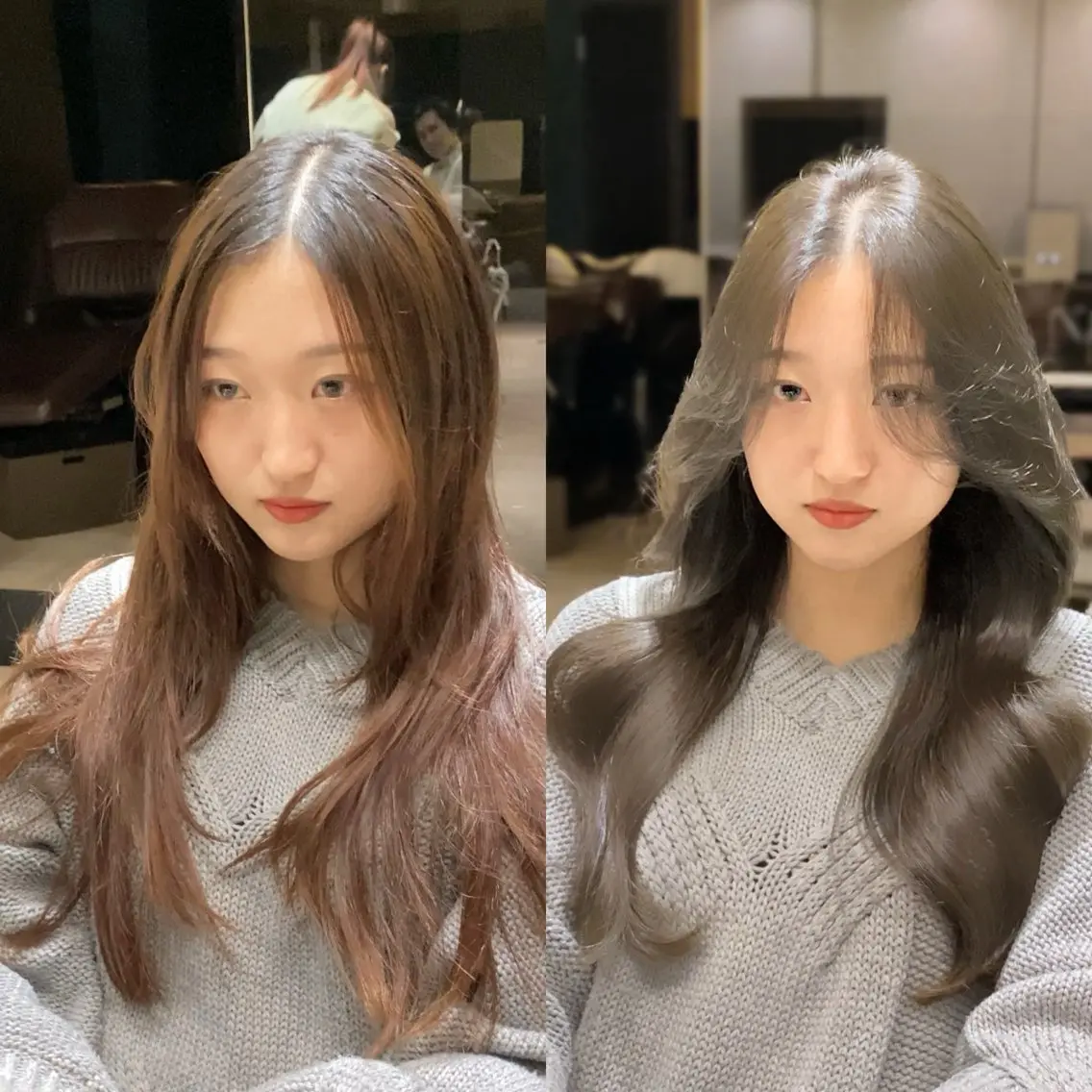 ロング カラー ヘアアレンジ 顔周り&ミディアム 特化/池袋/kokiのヘアスタイル