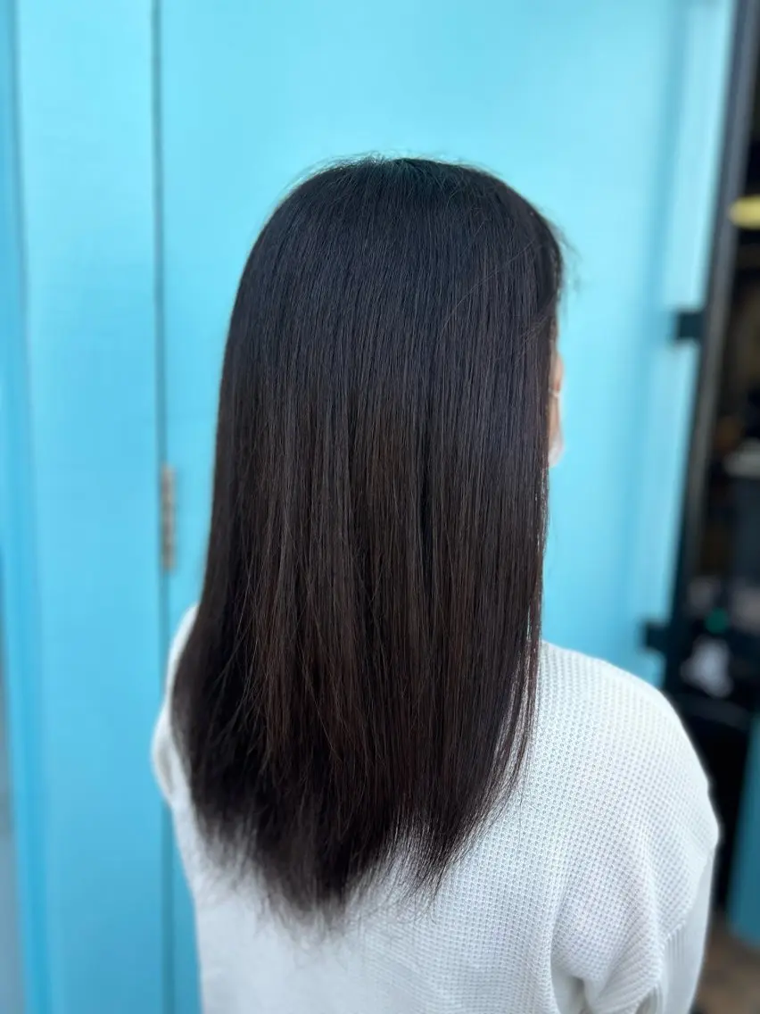 ロング 山口 香のヘアスタイル