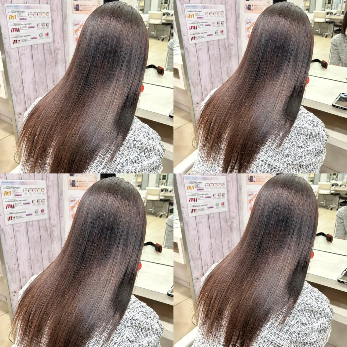 セミロング 縮毛矯正 カット 縮毛矯正 【髪質改善カラー】 瀧田嵐士🇰🇷のヘアスタイル