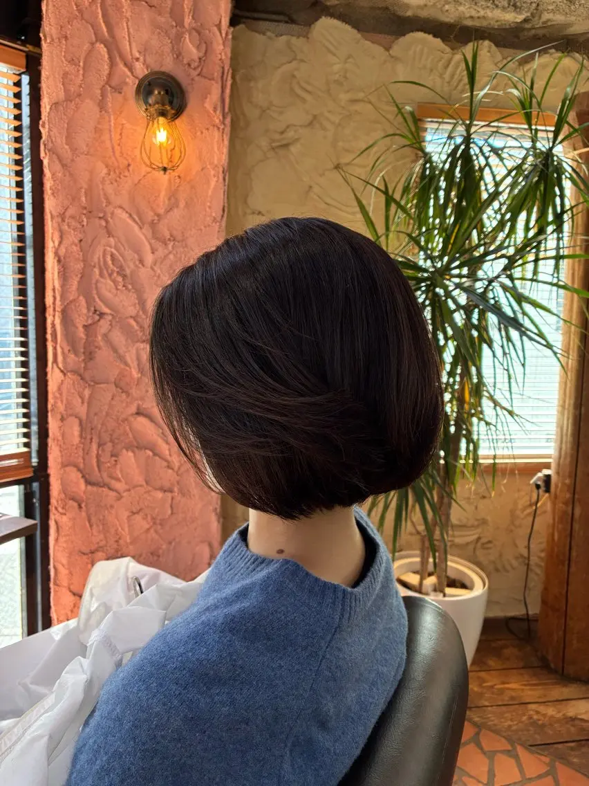 ショート カラー 大人ショートボブ専門 /増田英二のヘアスタイル