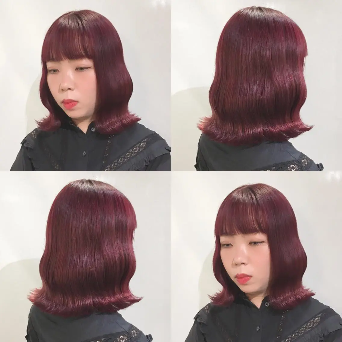 ミディアム カラー ヘアアレンジ 柔らか垢抜けｶﾗｰと ｶｯﾄ🫧ASUKAのヘアスタイル