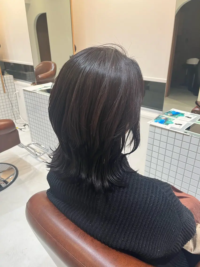 カラー ブラウンカラー 太田 恵美梨のヘアスタイル