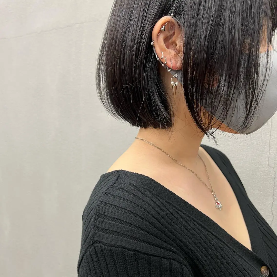 ショート カラー ボブ カット トリートメント 🌱小顔魅せショート 髪質改善カラー/泉綺のヘアスタイル