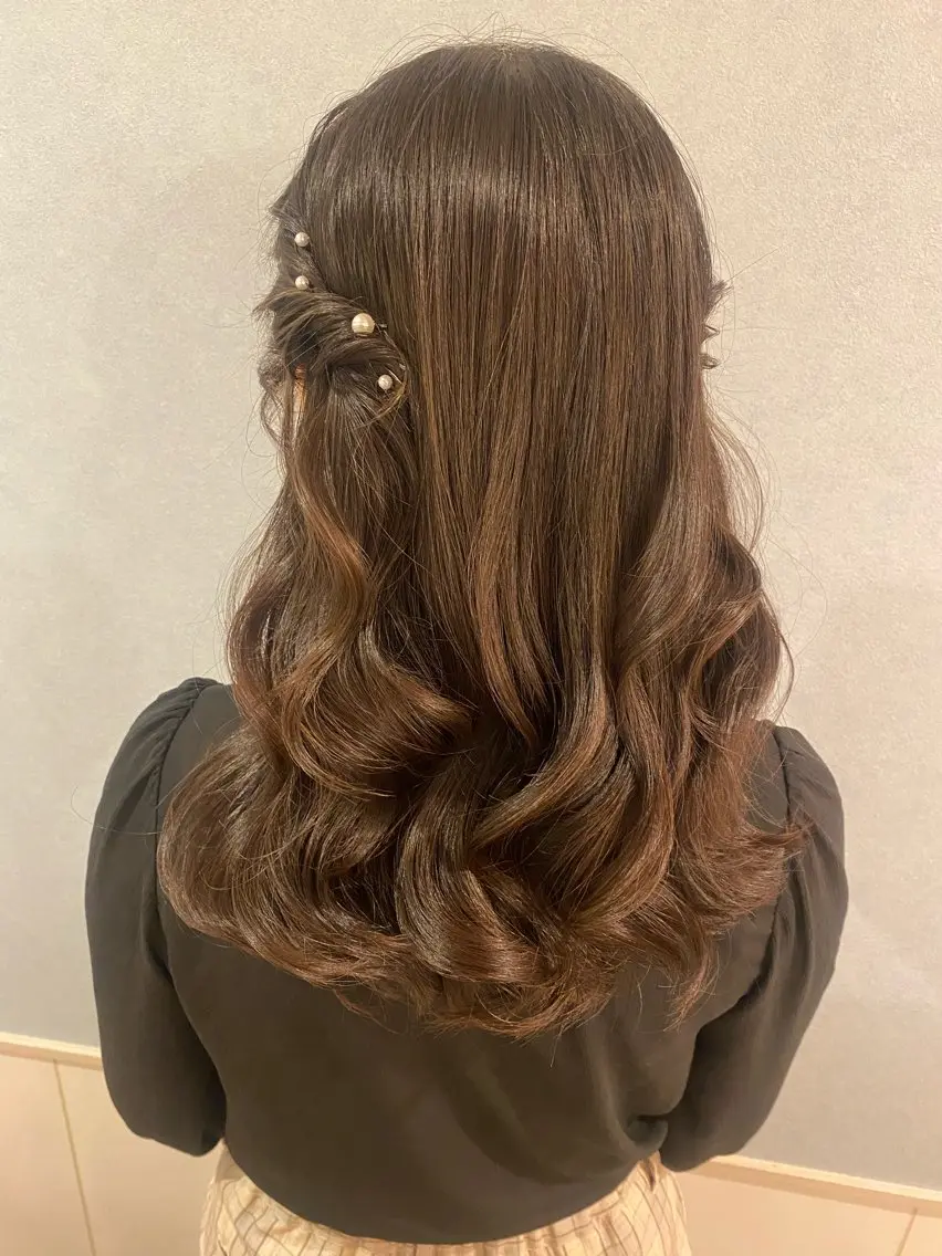 ロング ヘアアレンジ 大阪/ヘアアレンジ /似合わせset💐のヘアスタイル