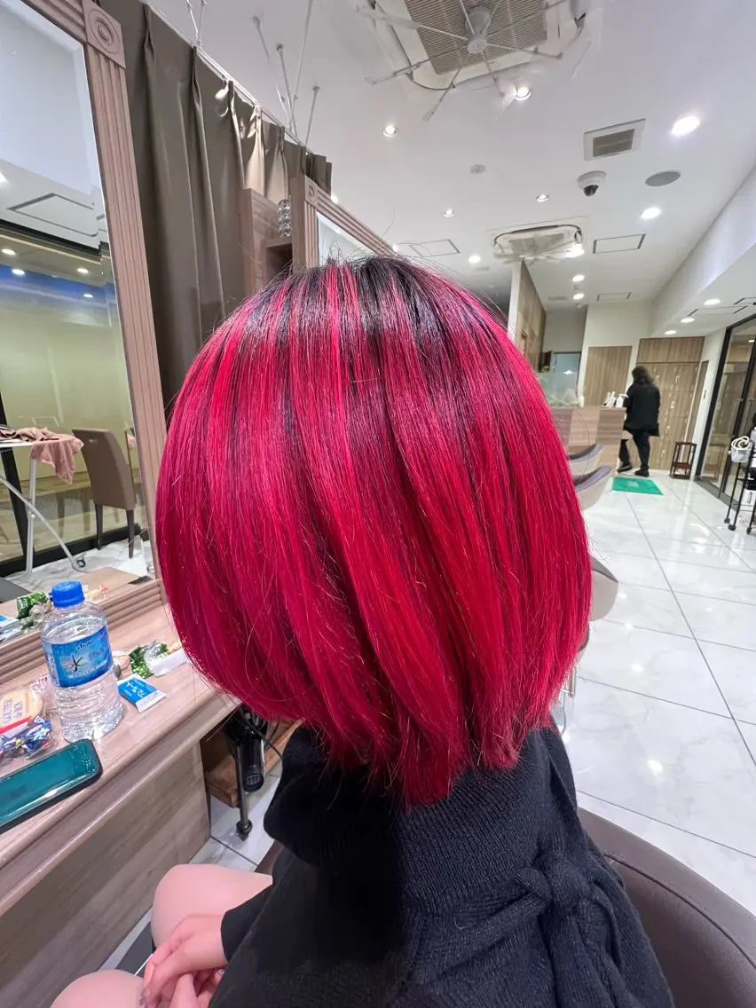 ショート カラー デザイン/ハイトーン 🐺ryuyaのヘアスタイル