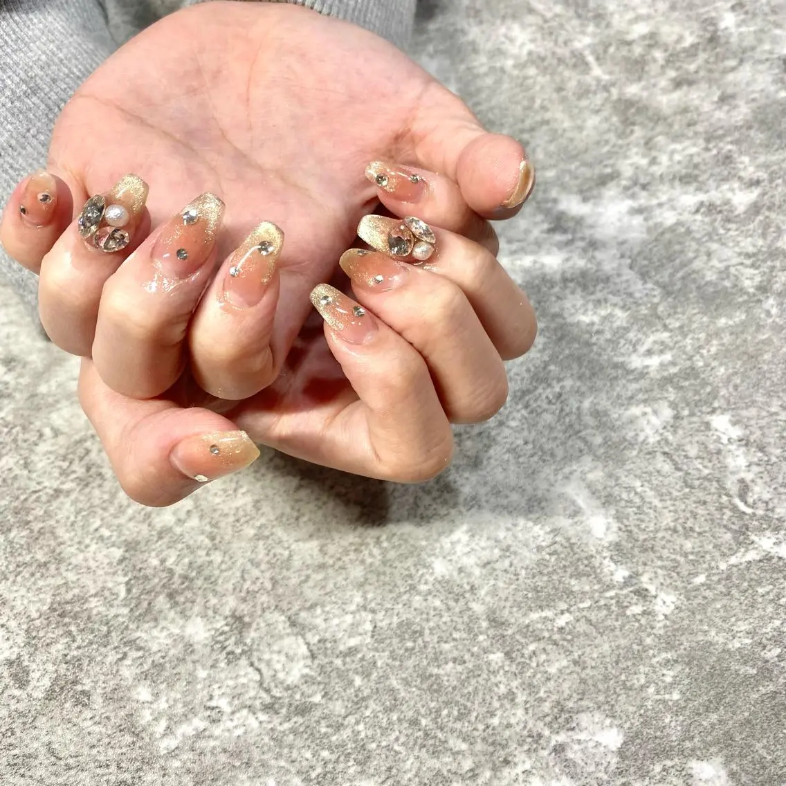 ネイル チークネイル マグネットネイル ハンドネイル ★Rinail... .のネイルデザイン