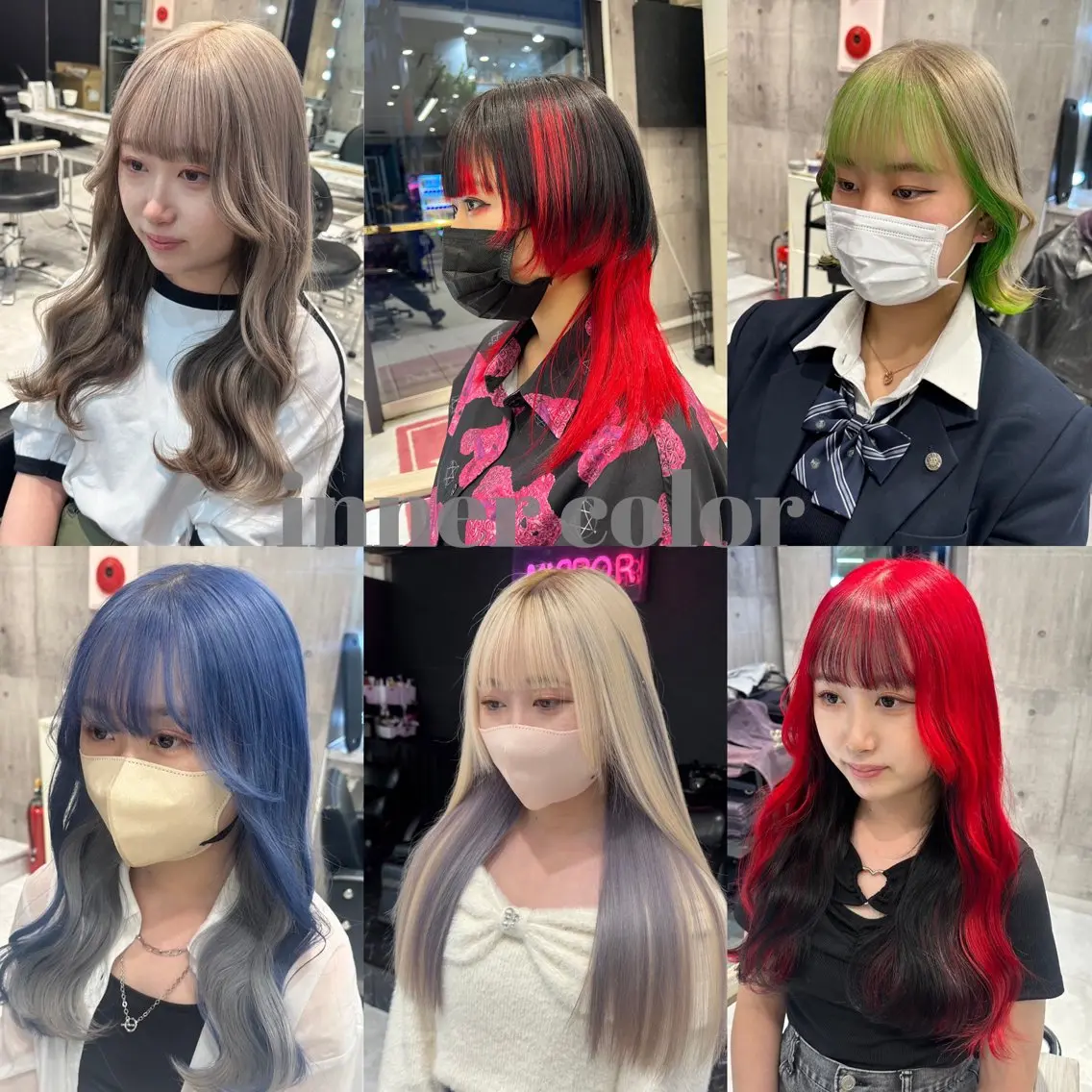 【🧜🏻♀️🪸イヤリングカラー🪸🐳】ブリーチ➕カラー➕トリートメントの写真