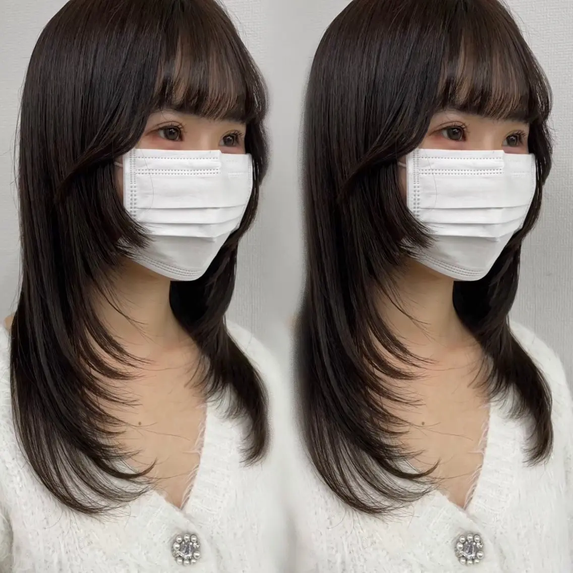 セミロング レイヤーカット 🦋モデル募集🦋 Anzuのヘアスタイル