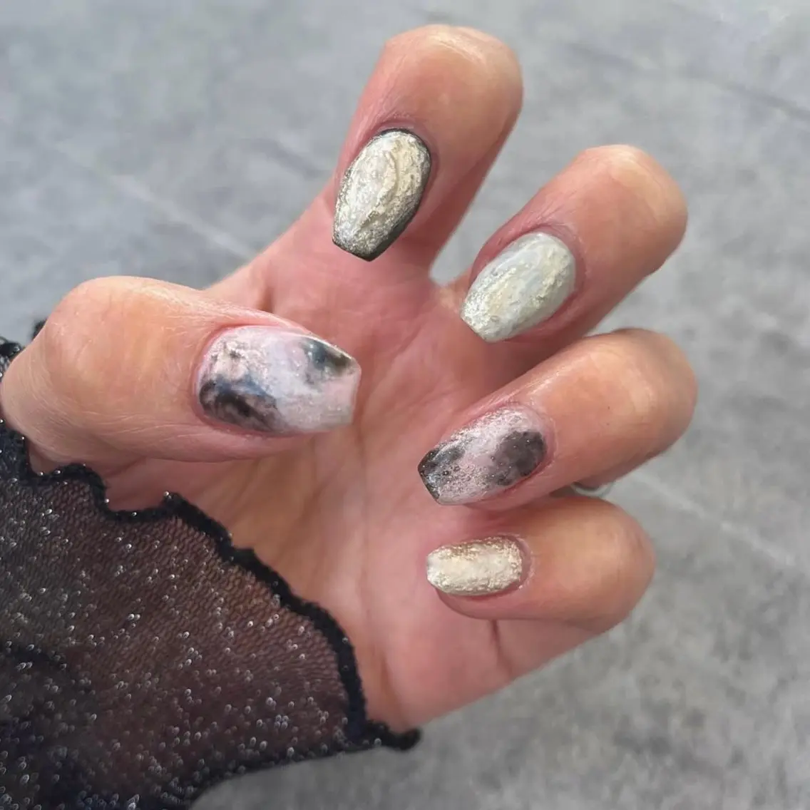 ネイル 春ネイル shiki_nail 🪐のネイルデザイン