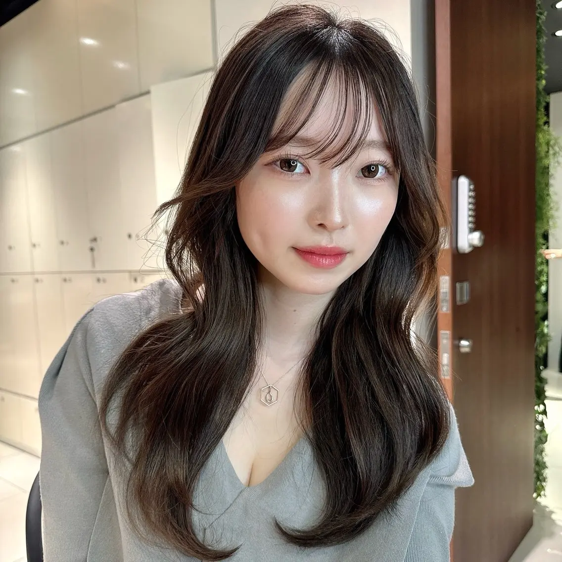 ロング カラー ヘアアレンジ カット ヘアカラー トリートメント ブリーチなしカラー /新百合ヶ丘/安形翔のヘアスタイル