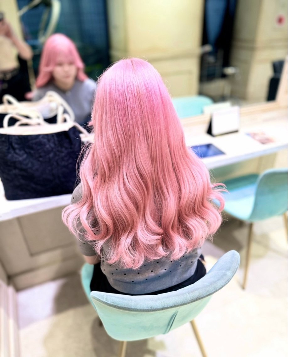 ロング カラー 🎀ブリーチ/透明感 カラー/ななみ🎀のヘアスタイル
