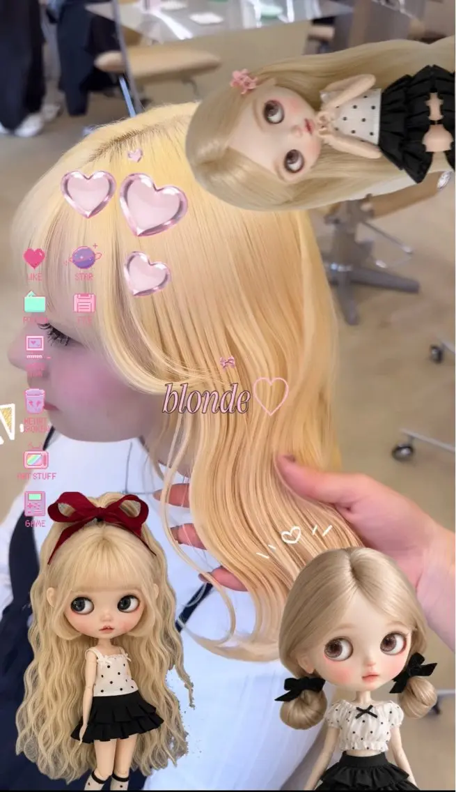 セミロング カラー ヘアアレンジ ブリーチ 抜きっぱなしブロンド ブロンド ヘアカラー トリートメント 梅田/似合 わせ艶ハイトーン💘のヘアスタイル