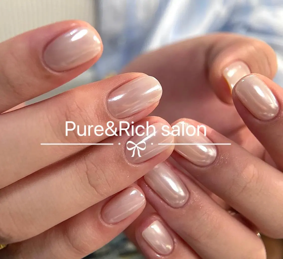 ネイル ハンドネイル Pure&Rich Nailのネイルデザイン