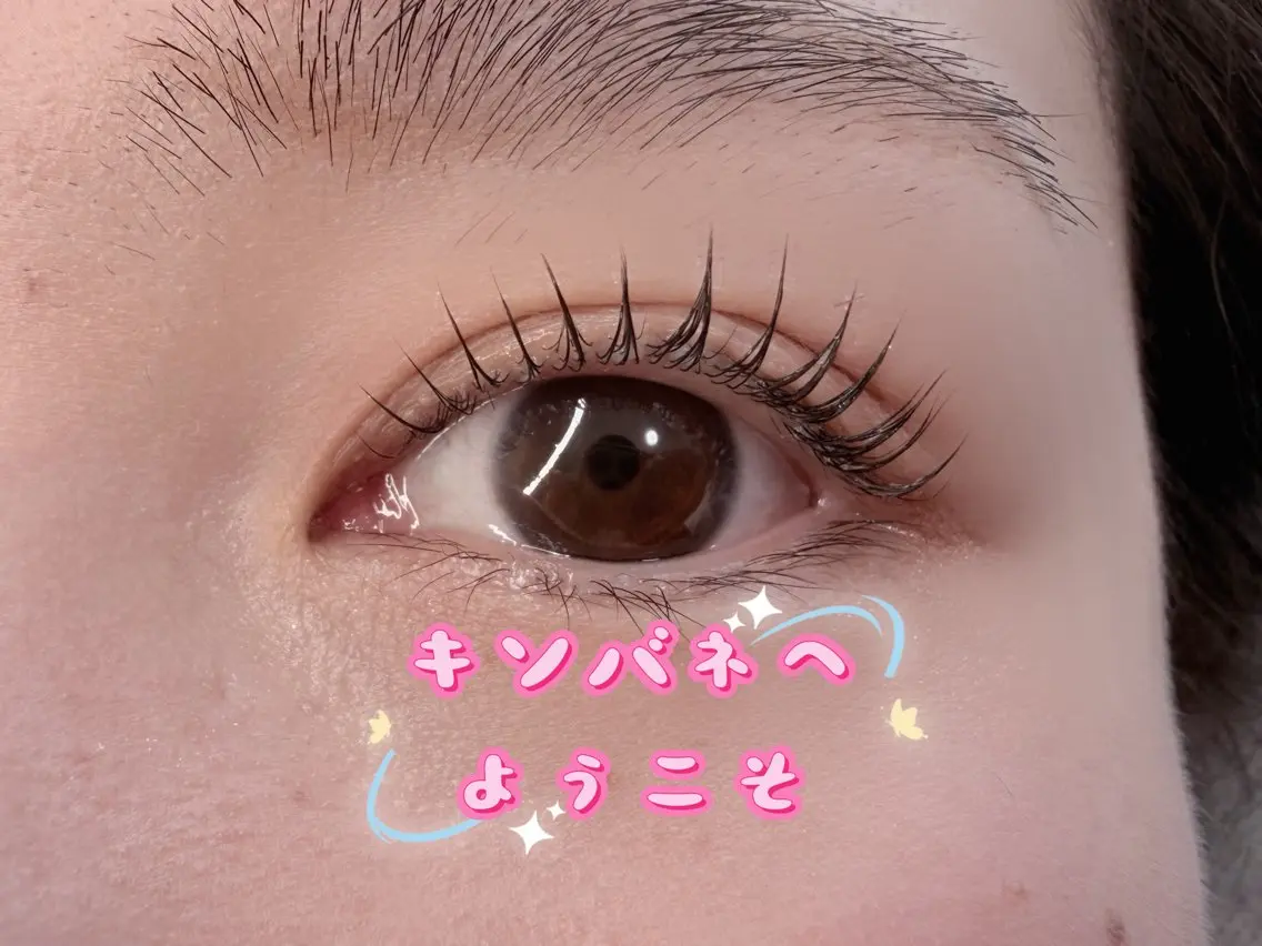 マツエク・マツパ 韓国風マツエク パリジェンヌラッシュリフト まつげパーマ 下まつげエクステ 一重×まつ毛パーマ マツパ キンバネ・サロン 高田馬場店のマツエク・マツパデザイン
