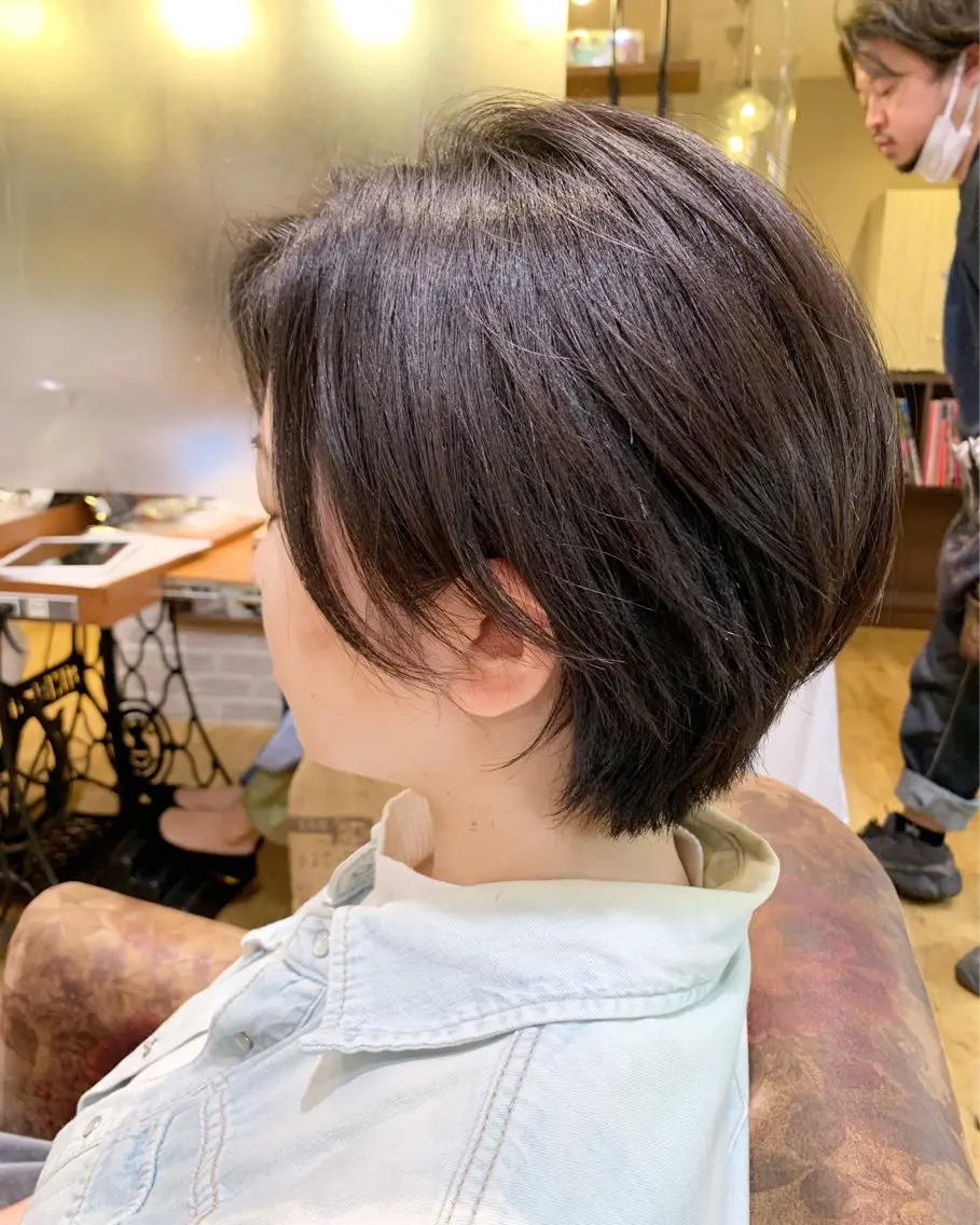 ショート カット ヘアカラー Attirer Kaiのヘアスタイル