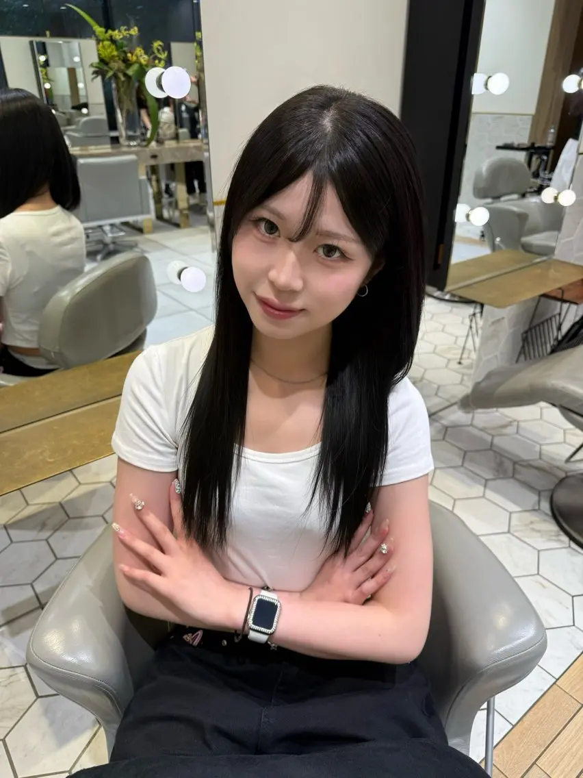 ロング トリートメント 𝐘𝐮𝐢 🤎 costesのヘアスタイル