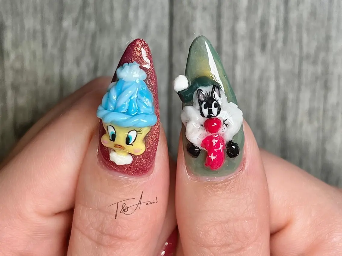 ネイル 長さ出し ジェルネイル ニュアンスネイル スカルプネイル T&A nailのネイルデザイン