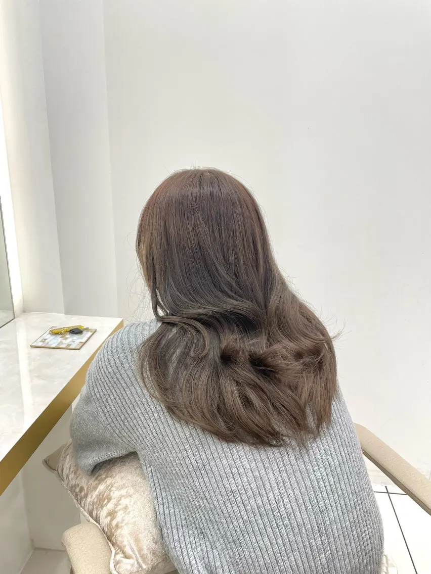 カラー ベージュカラー 透明感カラー ショート/似合わせ/ 透明感カラー古市唯人のヘアスタイル