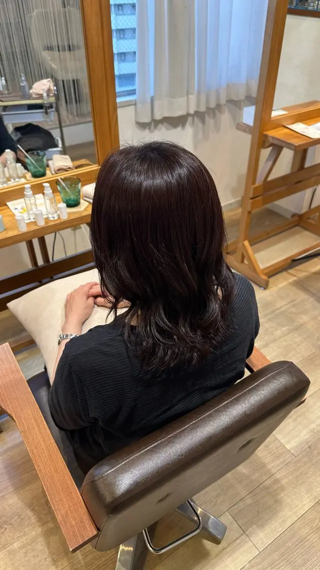 カラー ヘアカラー トリートメント ヘッドスパ nana /カラー&極上スパのヘアスタイル