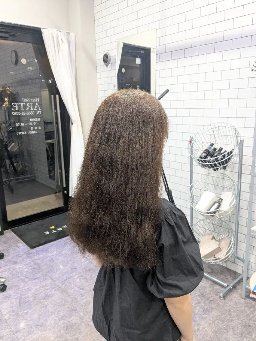 カラー 多田 遥香のヘアスタイル