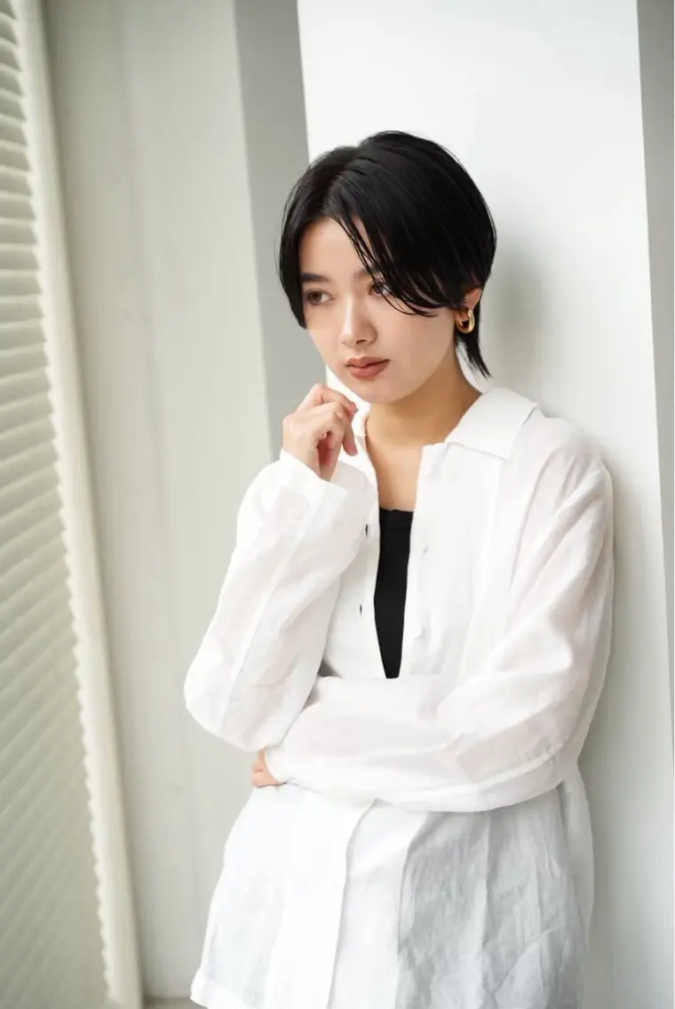 ショート カラー 加賀 千聖 /soigneのヘアスタイル