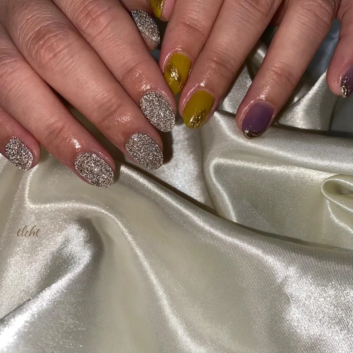 ネイル フラッシュネイル salon de fika【中崎町】のネイルデザイン