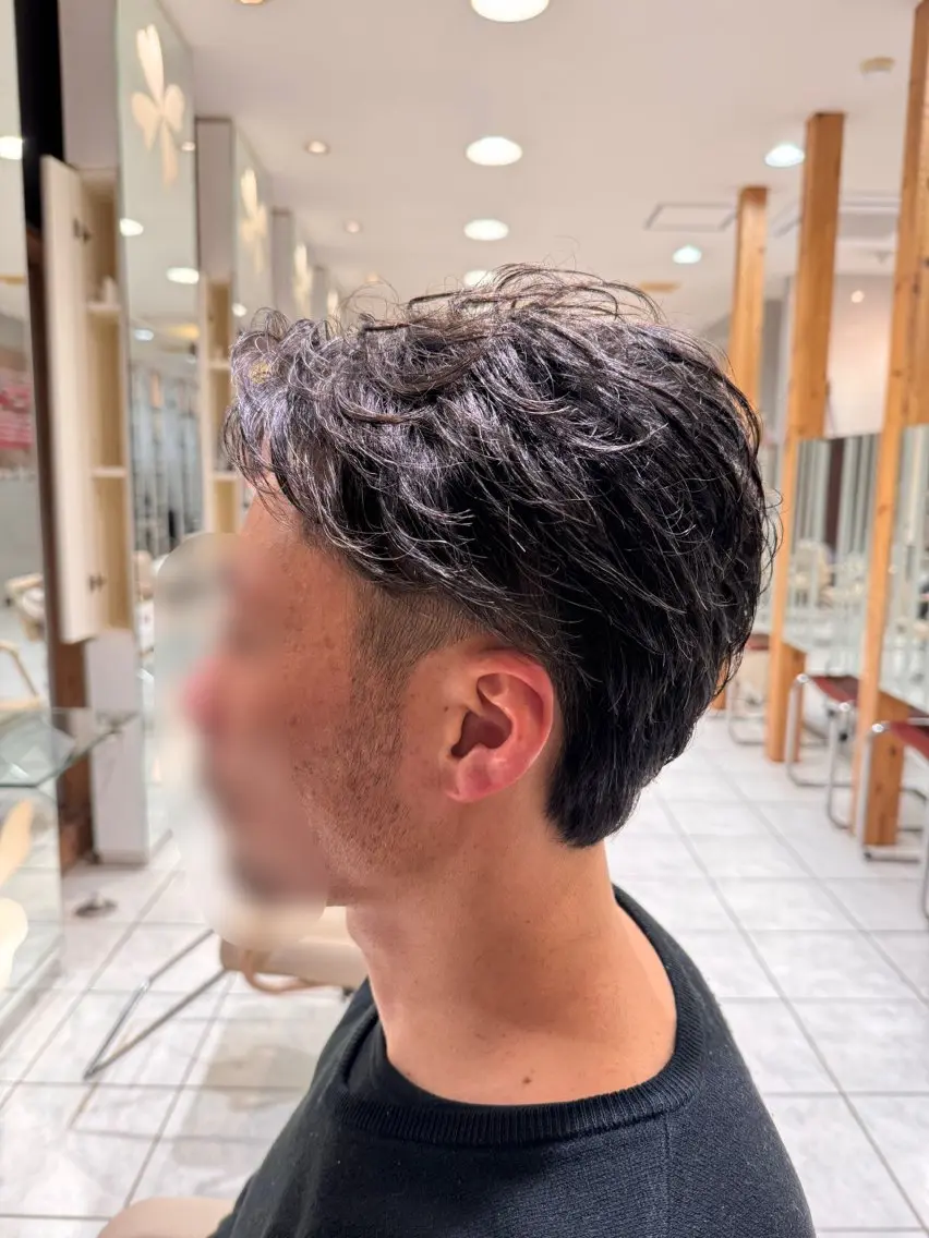 メンズ 長南 迅人のヘアスタイル