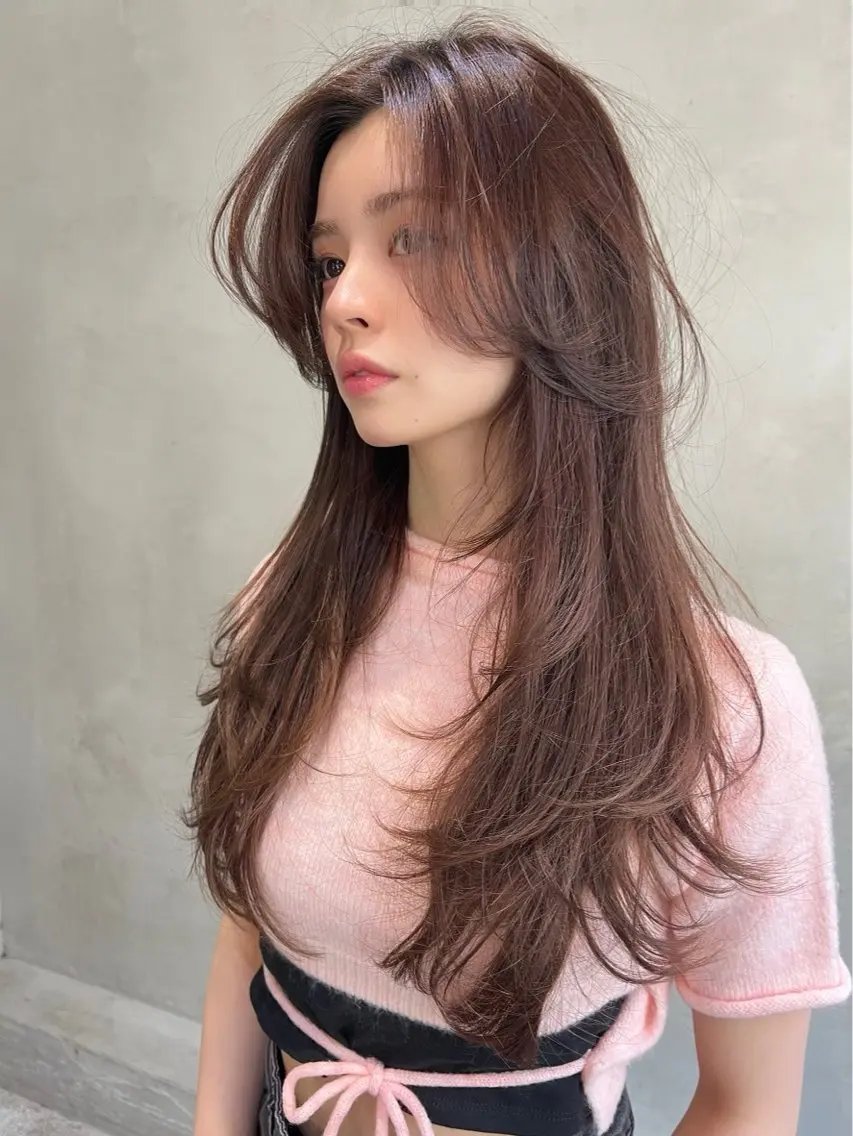 ロング ヘアカラー トリートメント ヘッドスパ 髪質改善/透明感 カラー RIOのヘアスタイル
