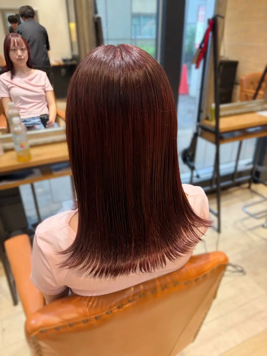 ミディアム ヘアカラー トリートメント みゆ/ カラーリスト🎀のヘアスタイル