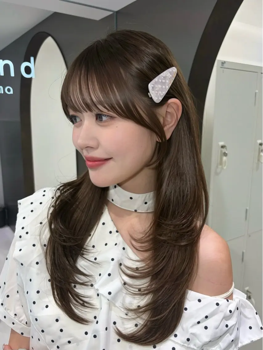 【モデル募集】似合わせ顔周りカット＋スタイリング🫧の写真
