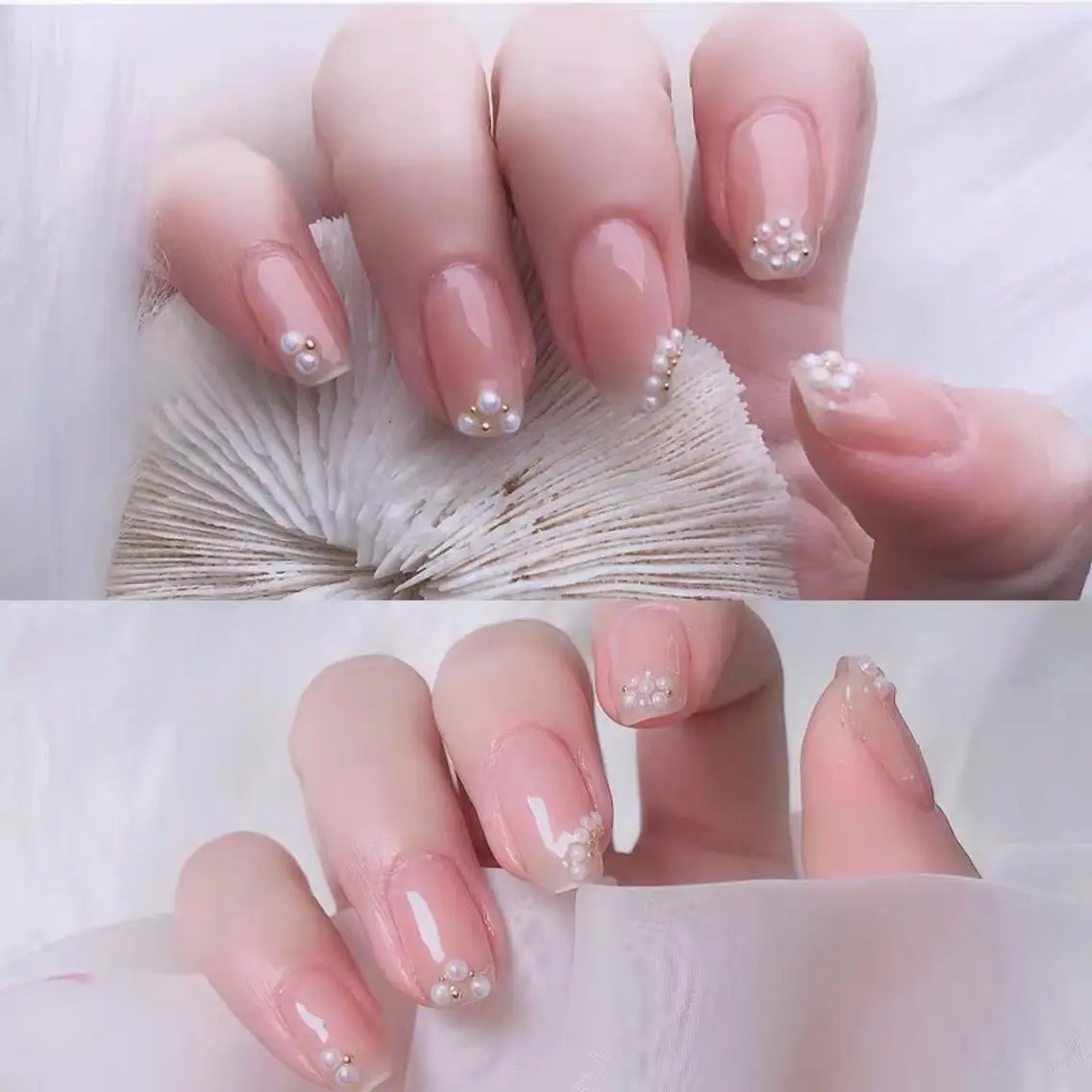 ネイル 春ネイル Cute beauty2のマツエク・マツパデザイン